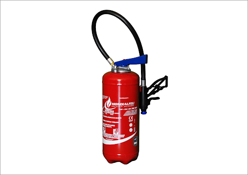 Utilisation de l'extincteur